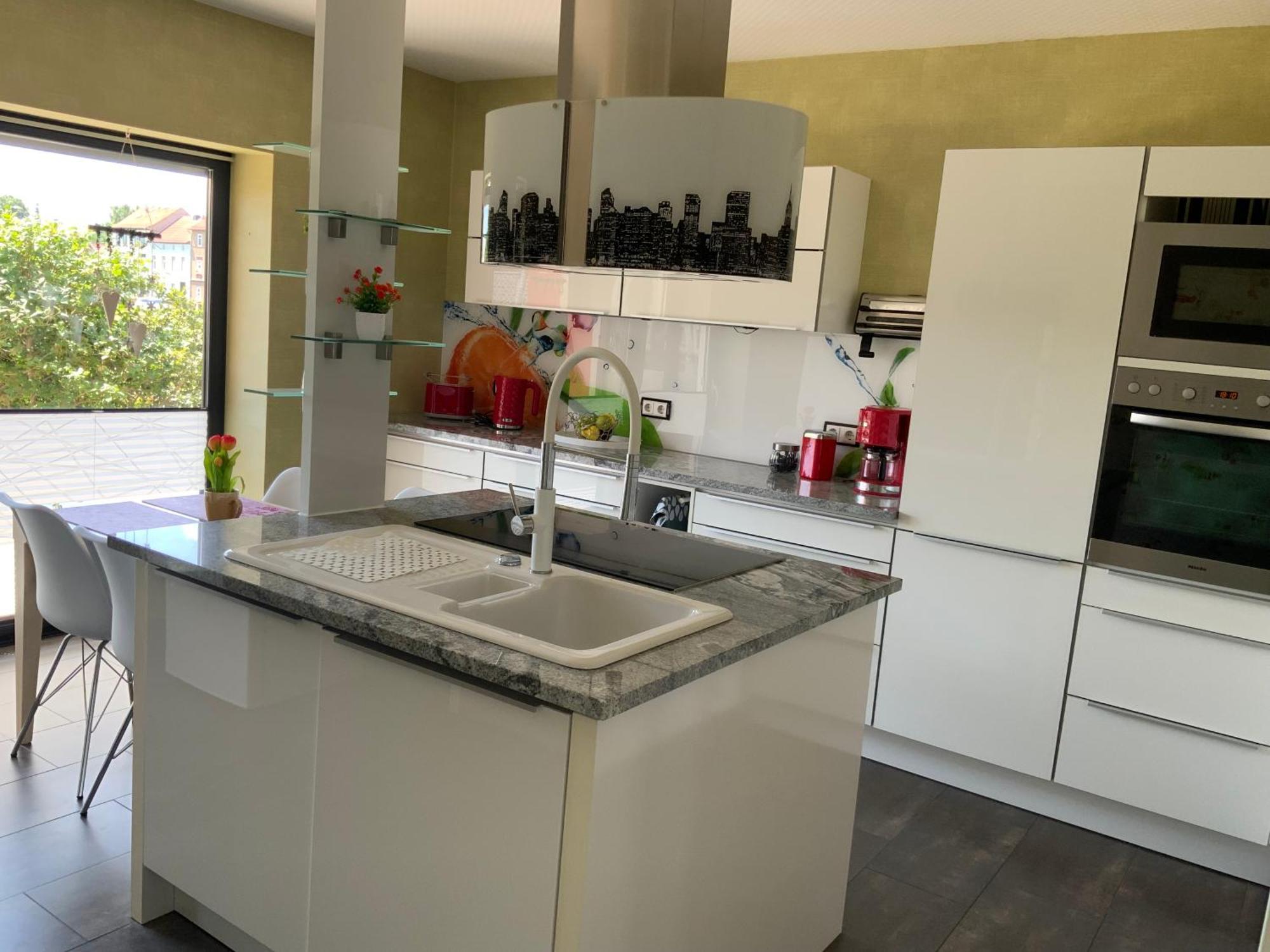 Ferienhaus Luebke, Gartenblick Мюльхаузен Экстерьер фото